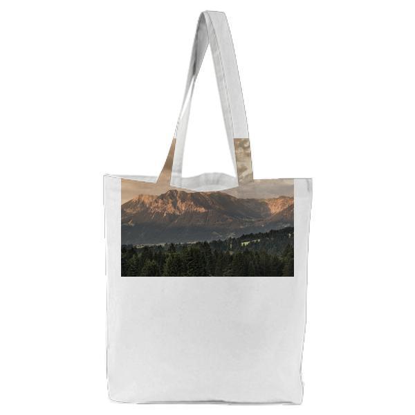 Landscape Nature Mountain Tote Bag