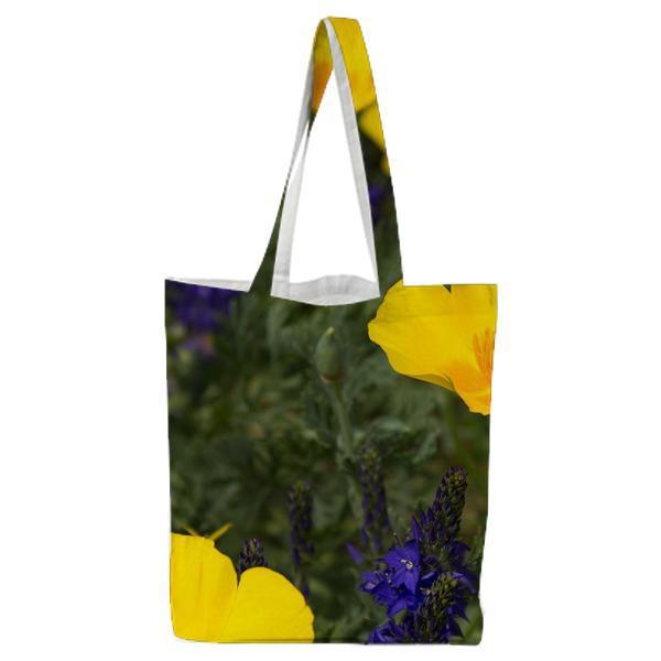 Nature Flowers Tote Bag