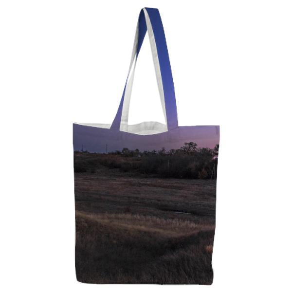 Landscape Nature Sunset Sunrise Tote Bag