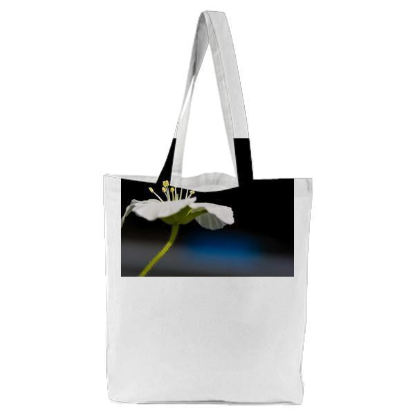 Nature Plant Flower Macro Tote Bag