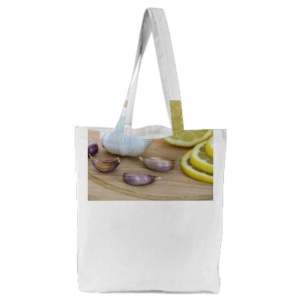 Food Healthy Vegetables Wood Tote Bag