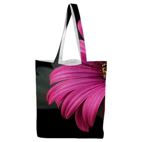 Pink Petal Flower Tote Bag