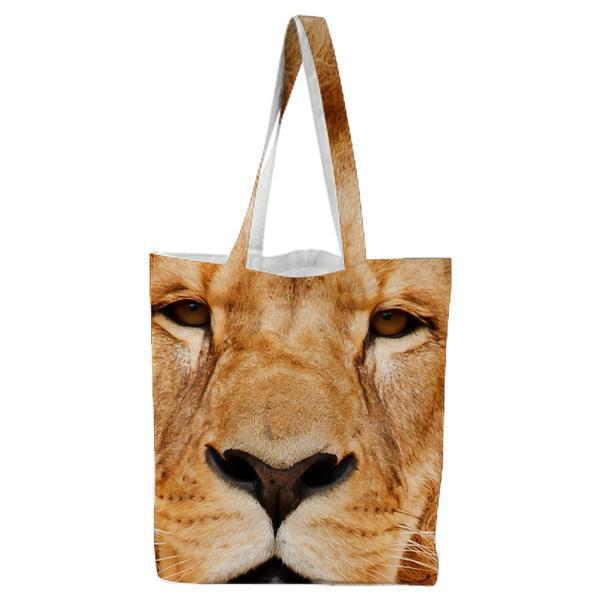 Animal Eyes Fur Africa Tote Bag