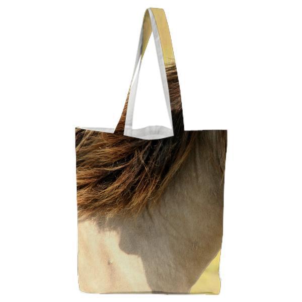 Animal Horse Pasture Mammal Tote Bag