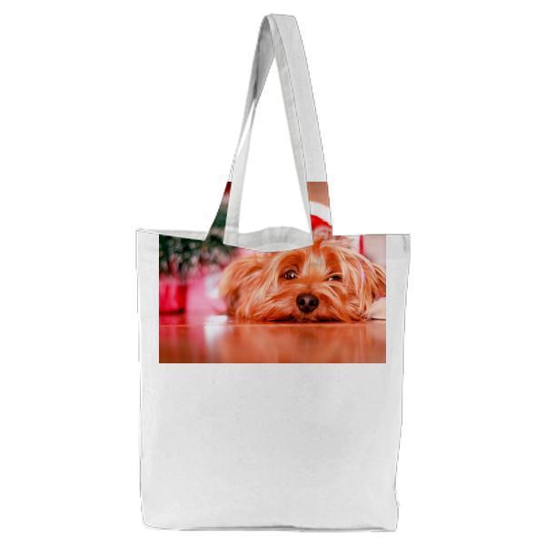 Animal Dog Pet CloseUp Tote Bag