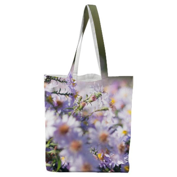 White Daisy Flowers During Daytime Tote Bag