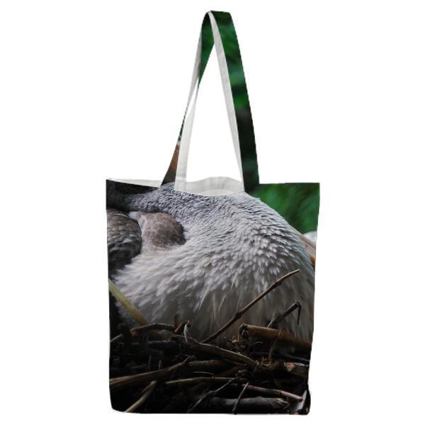 Animals Birds Macro CloseUp Tote Bag