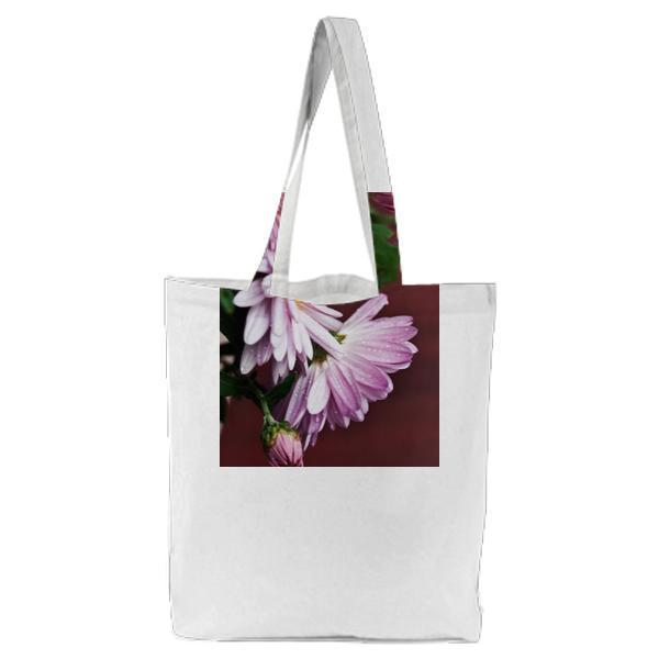 Chrysanthemum Flower Tote Bag
