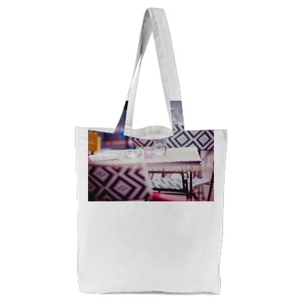 Yellow Flower In Clear Glass Vase Tote Bag
