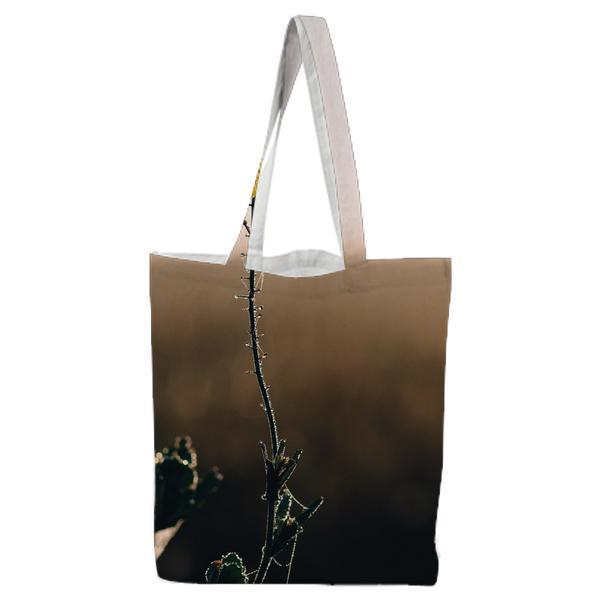 Macro Shot Of Lower During Daytime Tote Bag