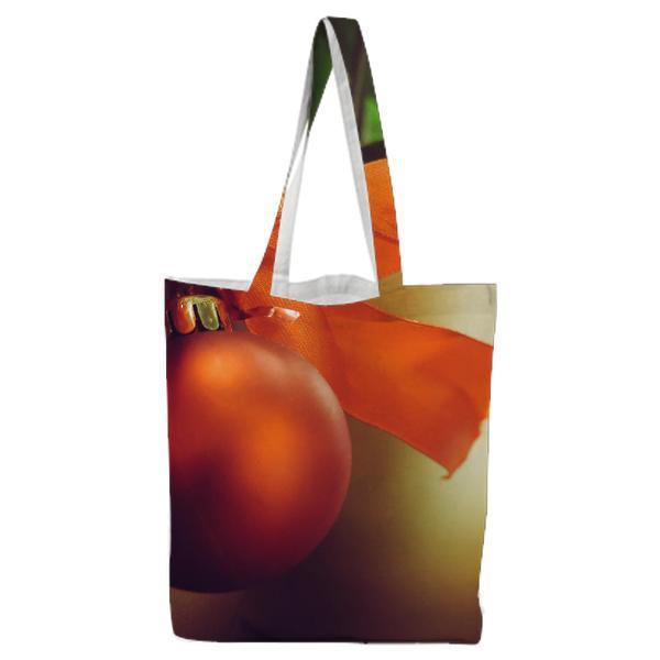 CloseUp Of Christmas Plant Tote Bag