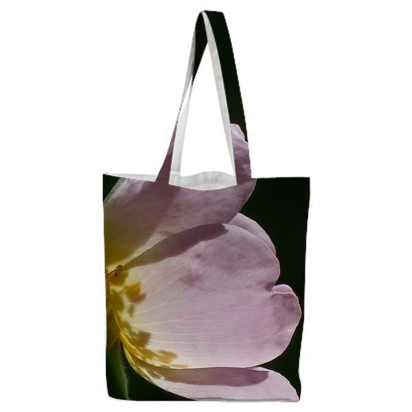 Pink Petaled Flower Blooming At Daytime Tote Bag
