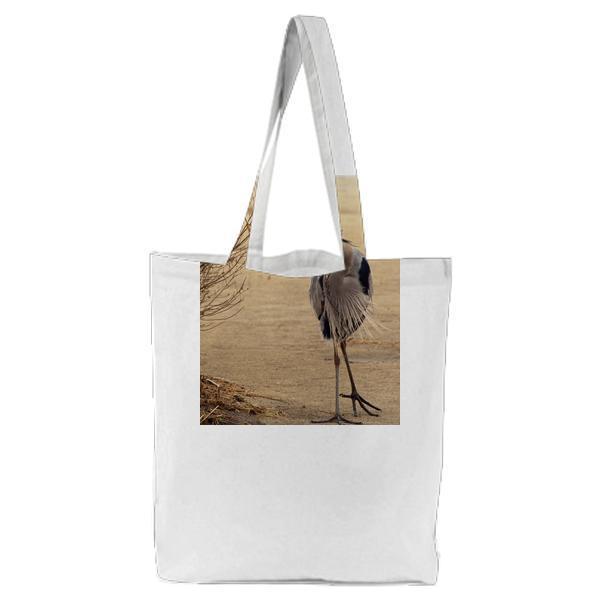 Bird Animal Photography Blue Heron Tote Bag