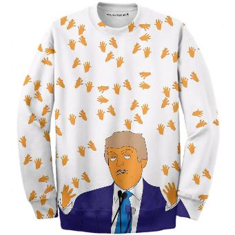 Orange Man Tiny Hands Sweatshirt