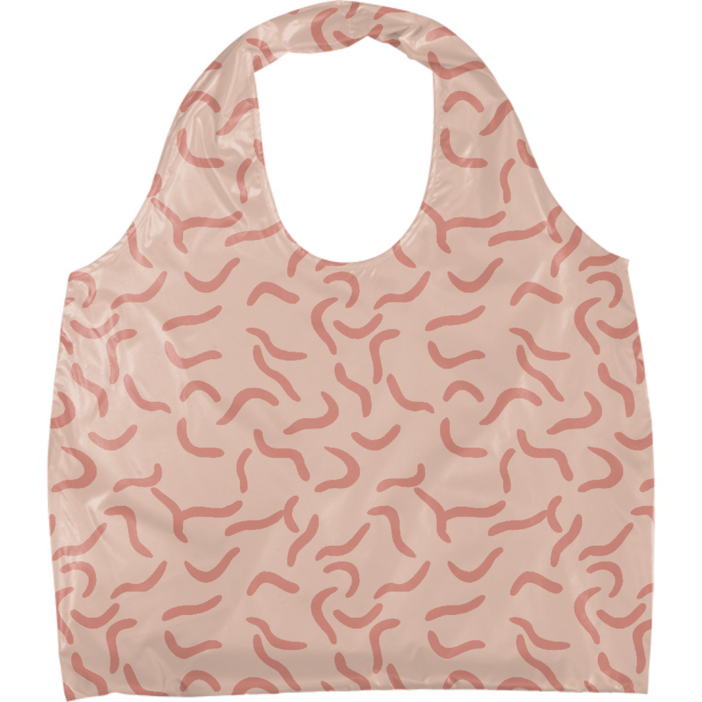 Pink Worms Bag