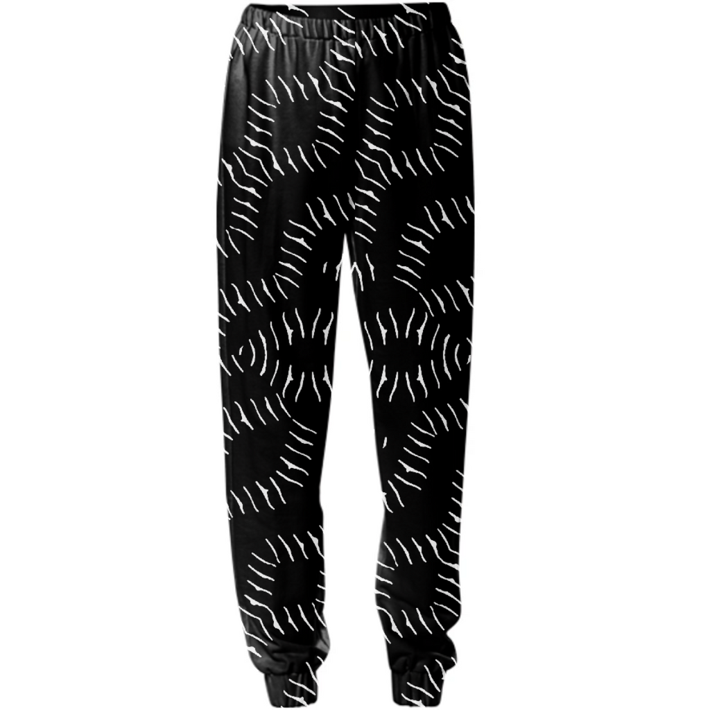 Black and White Geo Print