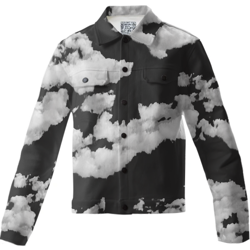 Dark Clouds Collage Print