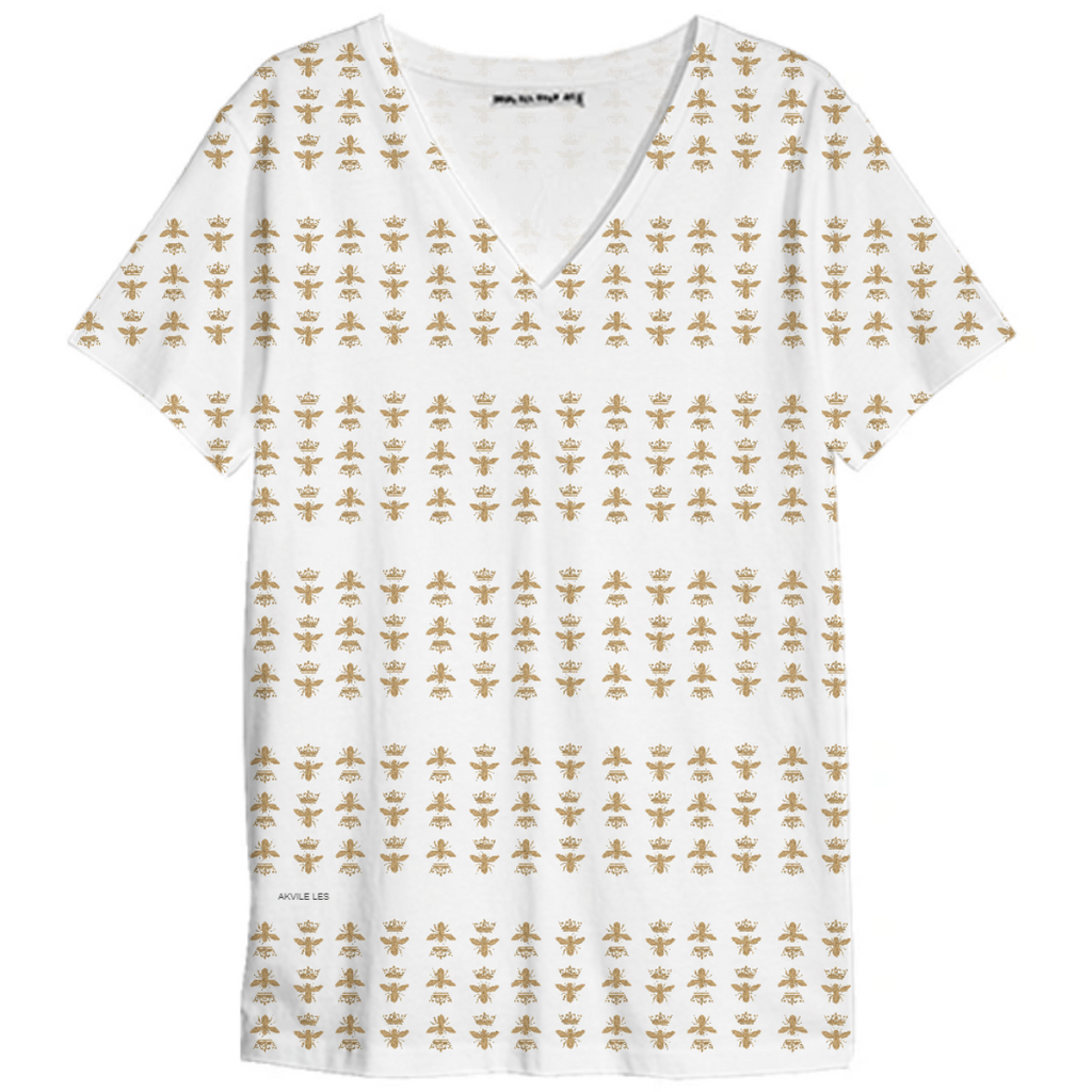 Bee Garden V-Neck T-Shirt