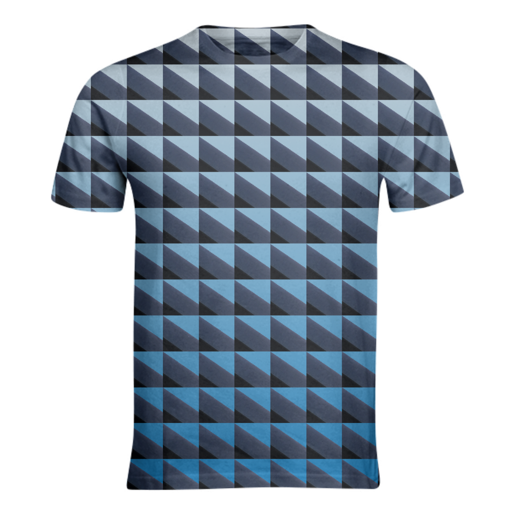 Triangles Blue
