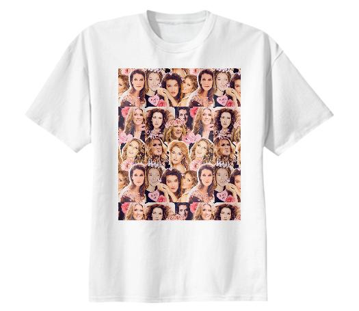 Placed Cotton T shirt