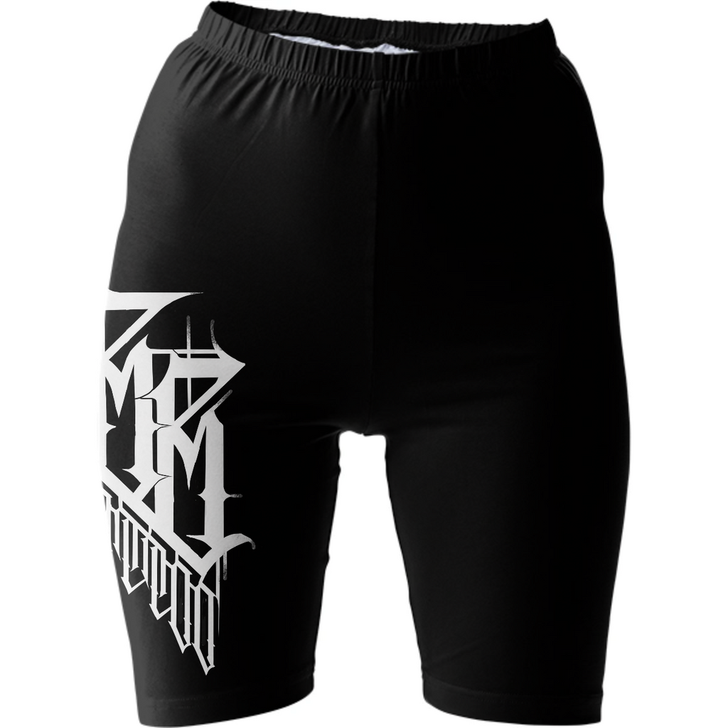 black bike logo shorts