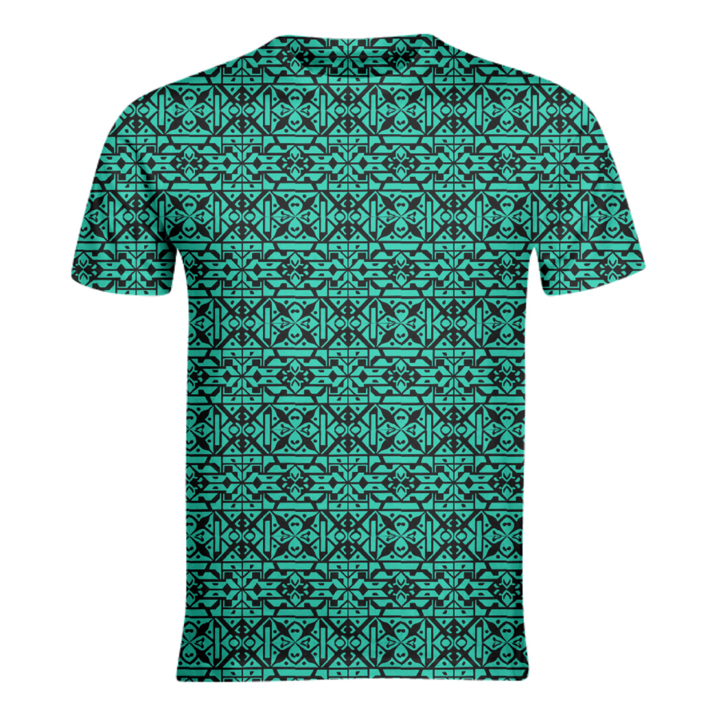 Bold Geometric Teal