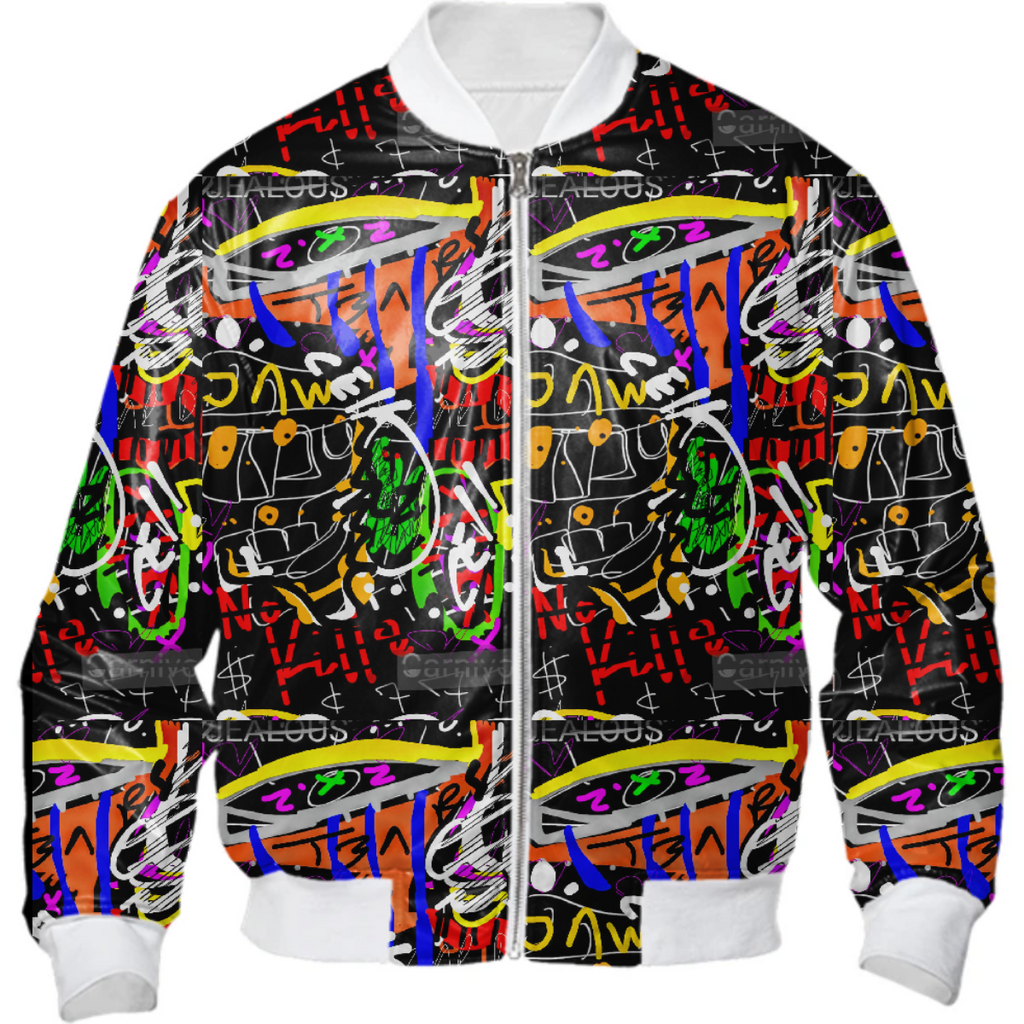 LIZARD EMBRYO BOMBER JACKET By QUANTUM