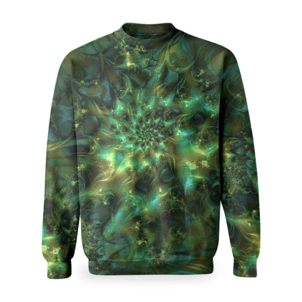 Cosmic Bud Marijuana Weed Cannabis Art