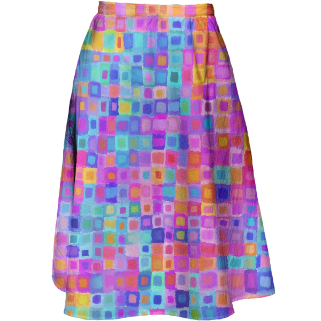 Tapestry of color skirt