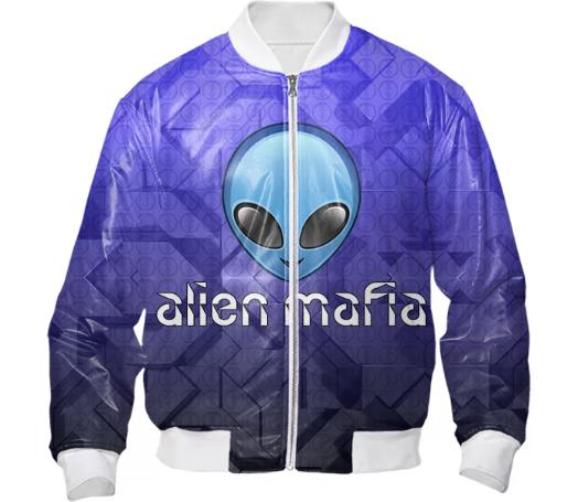 Blue Alien Mafia Jacket