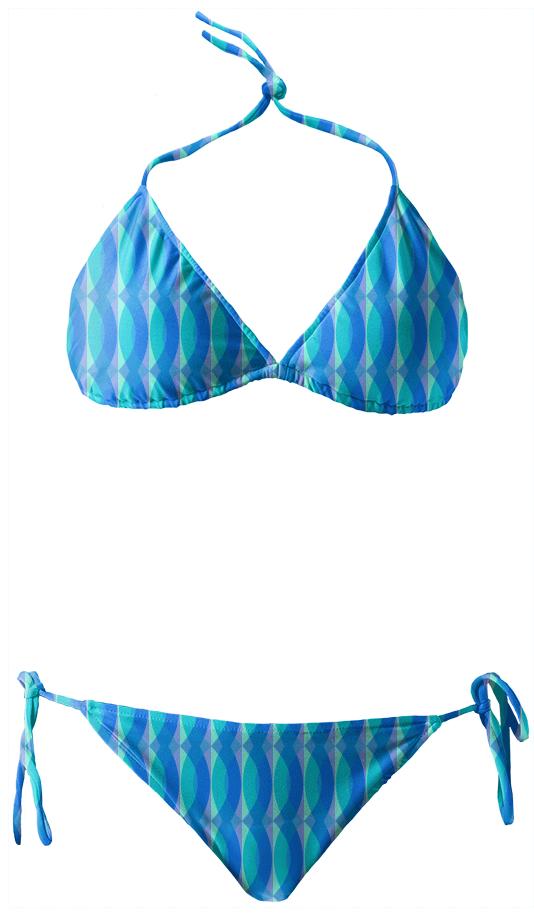 blue surf ii bikini