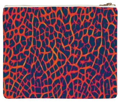 Psychedelic Abstract Neoprene Clutch