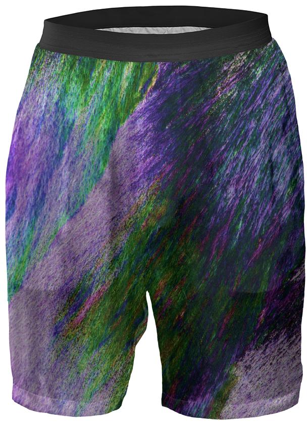 Lavender Meadows Crystal Boxer Shorts