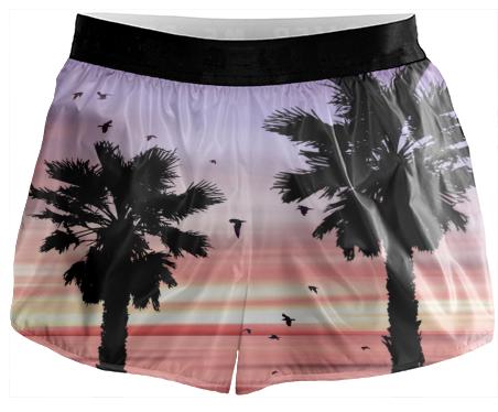 Sunset Beach Running Shorts