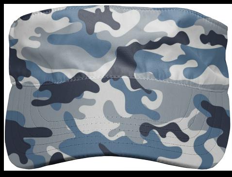 Blue and White Army Camo pattern