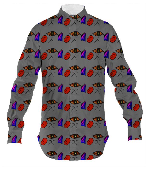 Jacob s Ladder Button Down by TapWater Tees