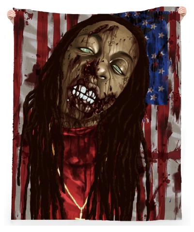 Lil Wayne Zombie Towel