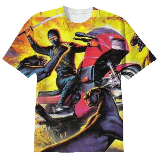 Motorcycle ninja v panthers