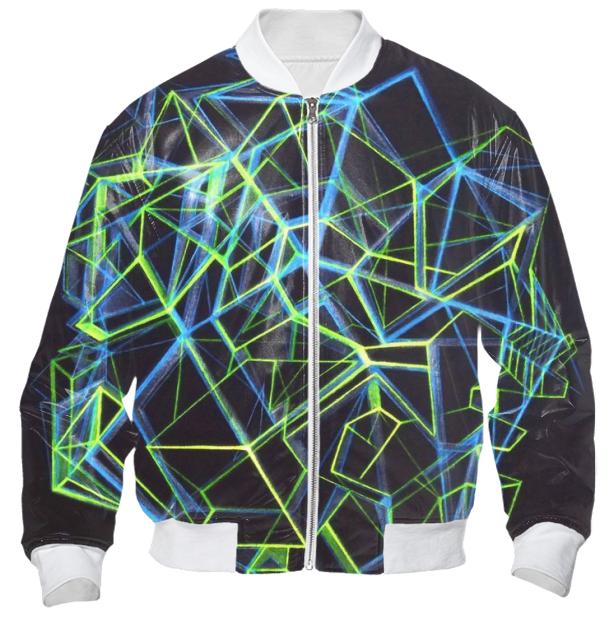 SOLID SPATIAL bomber jacket