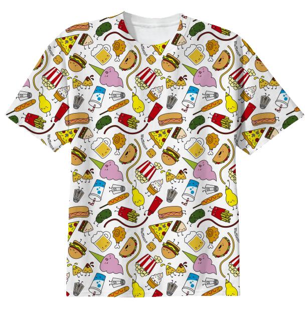 Junk food T shirt