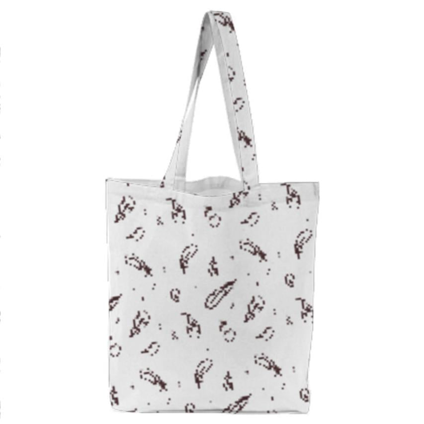 White Feather Tote Bag