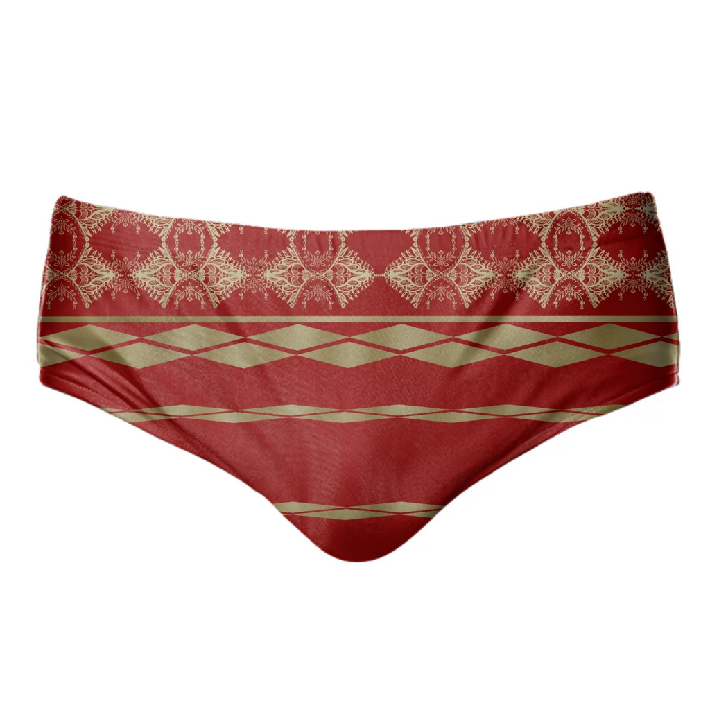 Red & Golden Velvet