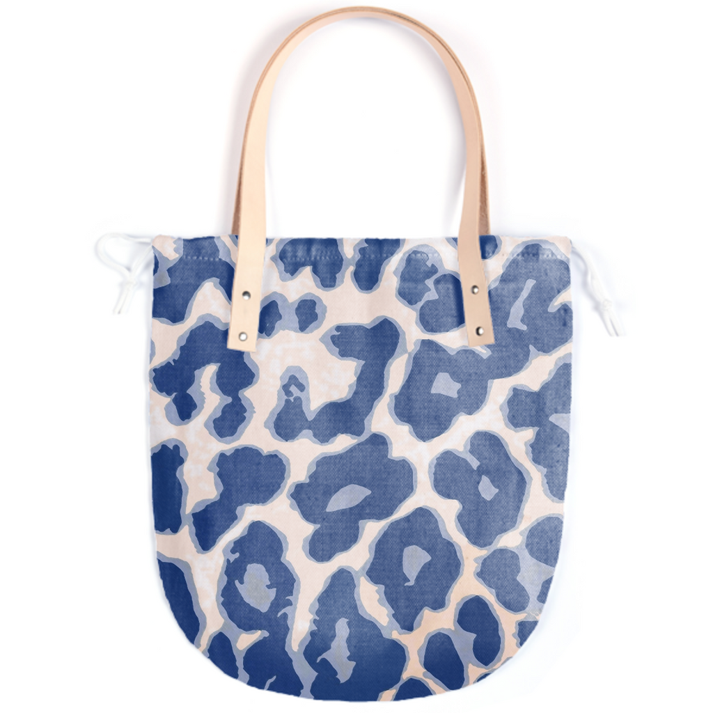 Blue Animal Print Juul Tote