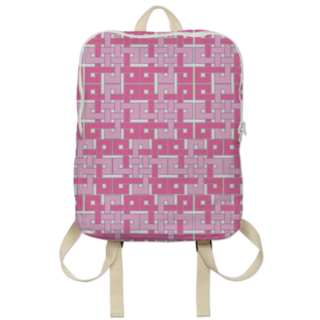 Celtic Square in Pink Backpack
