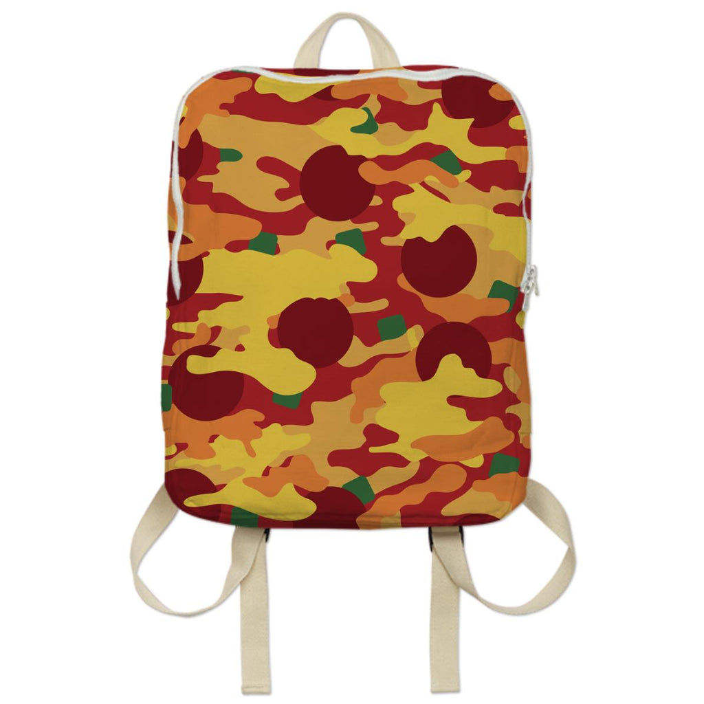 Pizza Camo Backpack