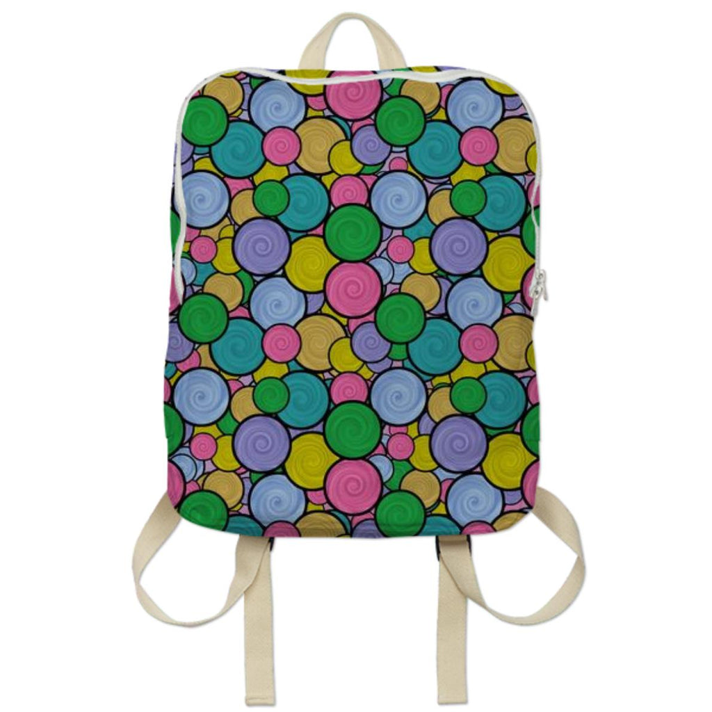 Swirly Paint Backpack