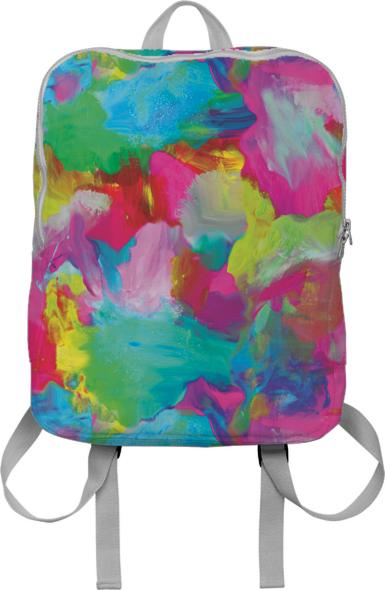 PAOM, Print All Over Me, digital print, design, fashion, style, collaboration, zoe-schlacter, zoe schlacter, Backpack, Backpack, Backpack, Abstract, Painting, autumn winter spring summer, unisex, Poly, Bags
