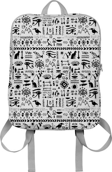 Egyptian Pattern Backpack