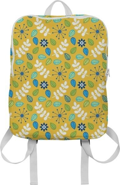 Retro Flowers and Leaves