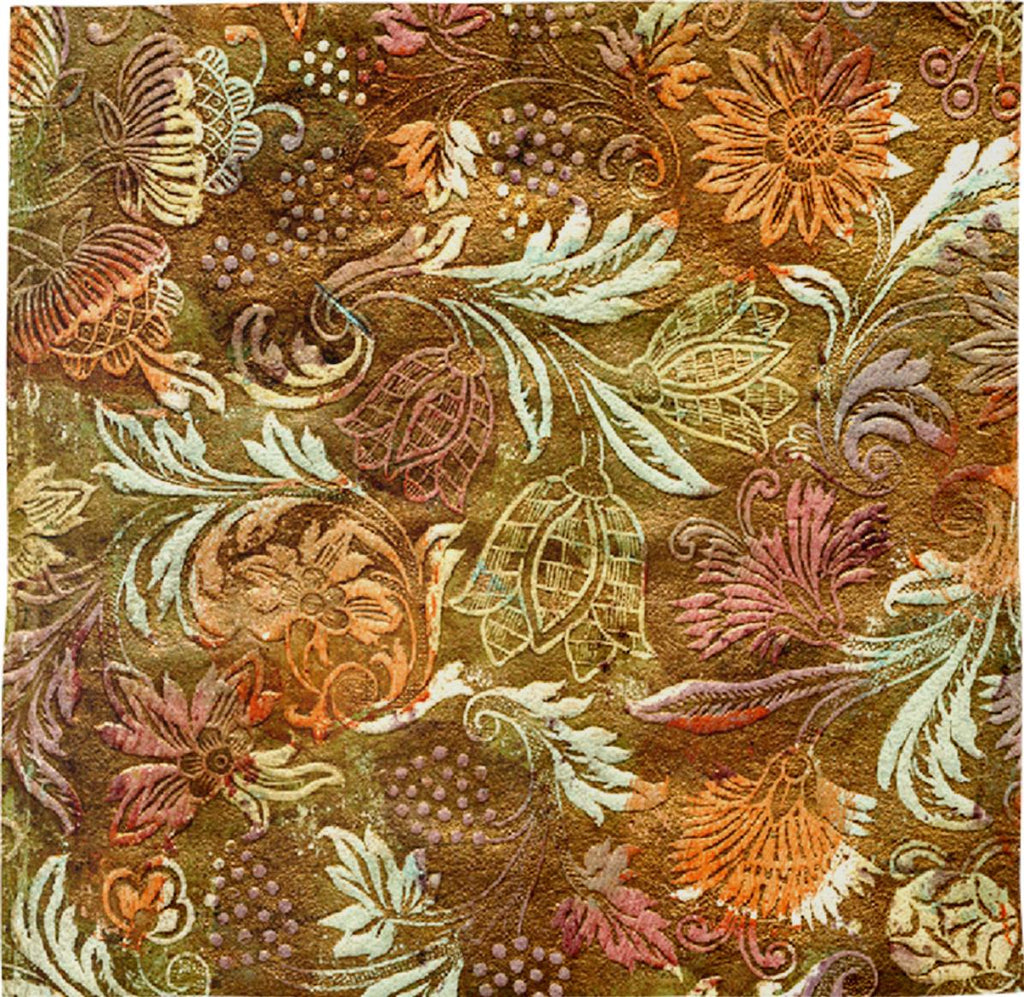 Antique floral motifs